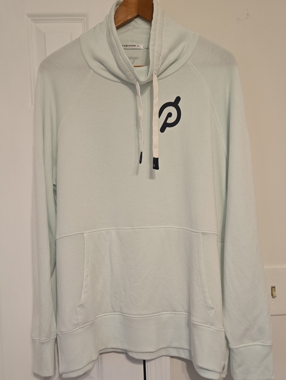 Peloton Mint Green Logo Pullover Hoodie